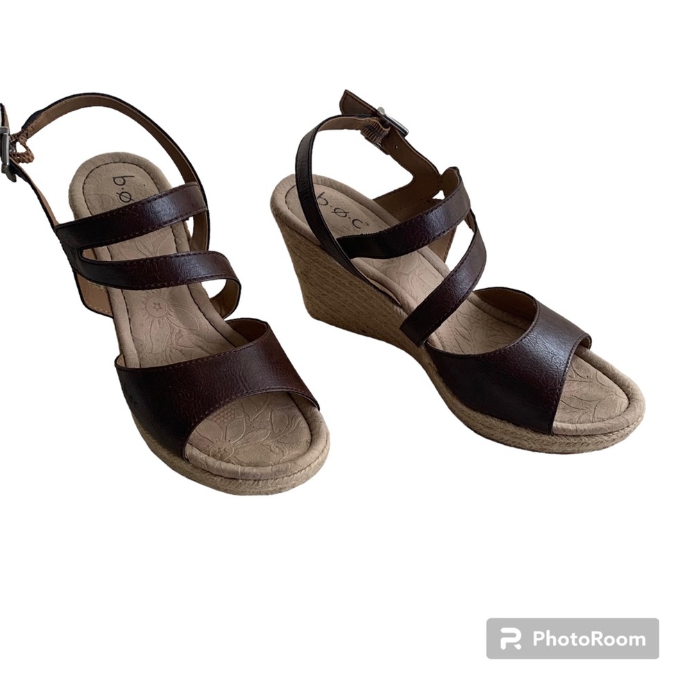 b.o.c wedge sandals